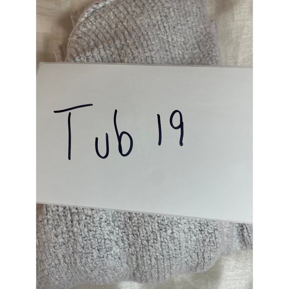 Old Navy Women Cardigan Shrug Top M Gray Knit Crop Open Front‎ Capsule Neutral - Picture 9 of 9